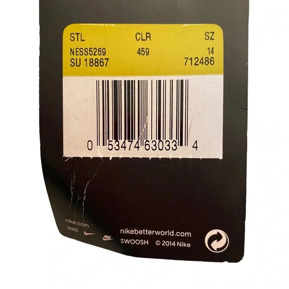 Nike Stripped Racerback Women’s Bikini Top - Picture 5 of 6